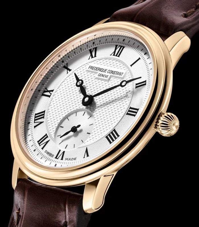 FREDERIQUE CONSTANT フレデリック コンスタント FC-235M1S5 Classics Slimline Ladies Small Seconds Watch FC-235M1S5
